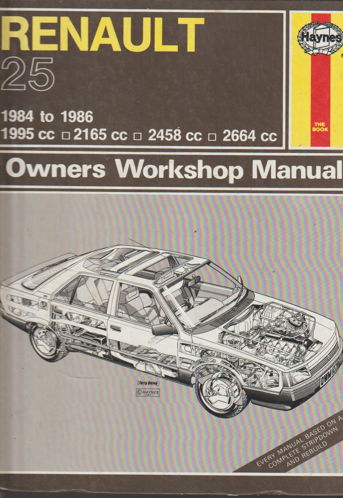 Renault 25 1984 - 1986 Haynes Owners Workshop Manual (image for) Renault 25 1984 - 1986 Haynes Owners Workshop Manual